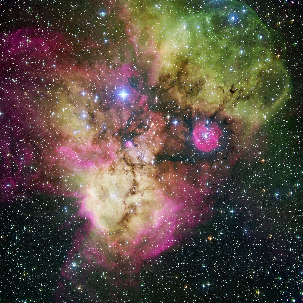 Tinh vân đầu lâu xương chéo - NGC 2467