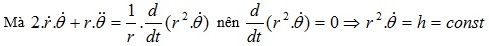 2.\dot{r}.\dot{\theta}+r.\ddot{\theta}=\frac{1}{r}.\frac{d}{dt}(r^{2}.\dot{\theta})
