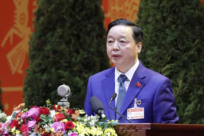 Tham luận của đồng chí Trần Hồng Hà, Ủy viên Trung ương Đảng, Bộ trưởng Bộ Tài nguyên và Môi trường tại Đại hội XIII