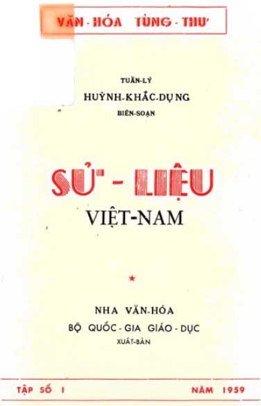 Sử liệu Việt Nam