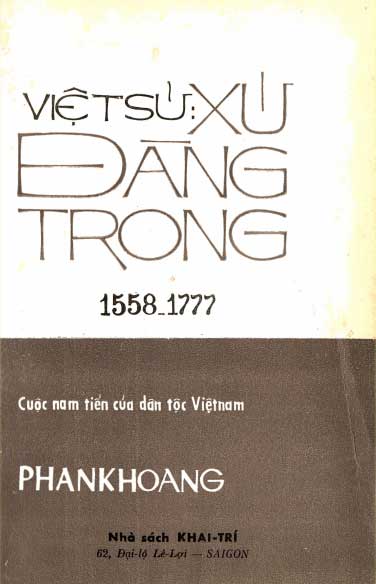 Việt sử xứ Đàng Trong